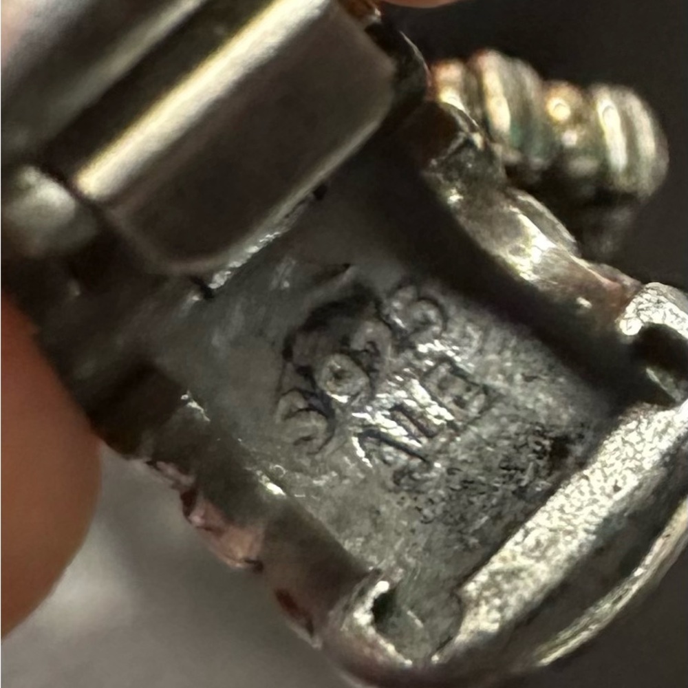 Pandora Retired Lace Flower Dangle Clip - Picture 7 of 8